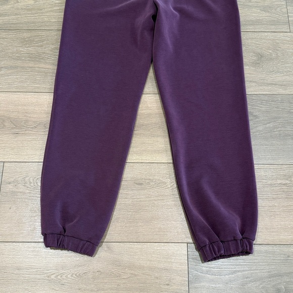 SWEATY BETTY Midnight Cherry Purple Sand Wash Cuffed Trouser Jogger Pants Sz XS - Picture 7 of 12